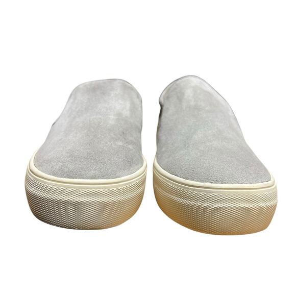 Steve Madden Women’s Gray Suede Gills Platform Slip On Sneakers Size 7 Medium - Picture 8 of 9
